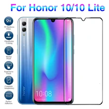 Закаленное стекло для Honor 10 Lite 10i 9 20 10X Light 3D Защитное Huawei Honer