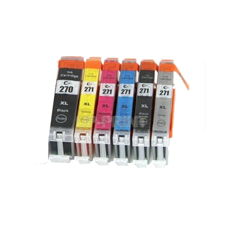 До 6 шт. PGI 270 XL CLI 271 совместимый чернильный картридж для Canon PIXMA MG7720 TS9020 TS8020 MG 7720 TS 9020