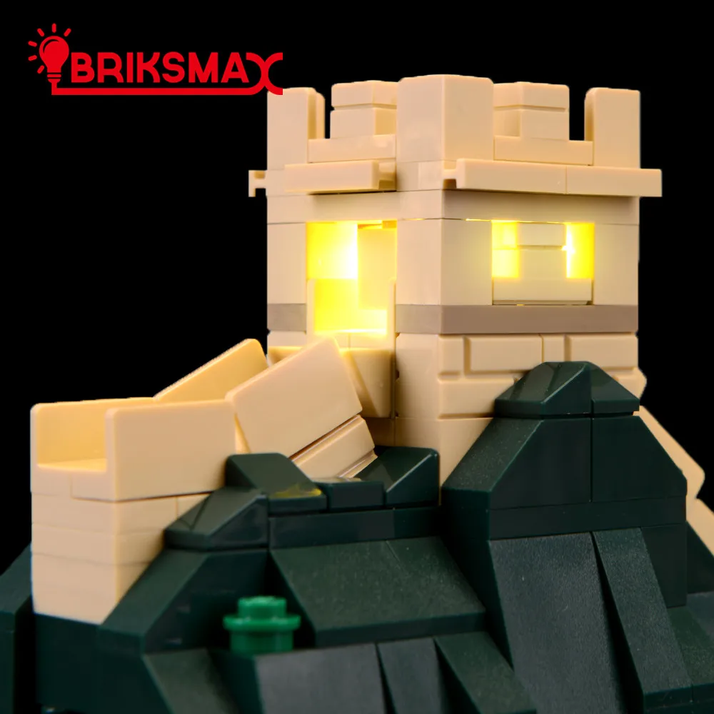 Комплект BriksMax со светодиодной подсветкой для архитектуры Great Wall из Китая
