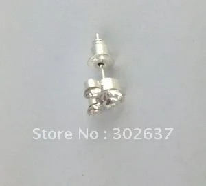 

24 Pairs Clear Rhinestone Micky Earring Studs #20697