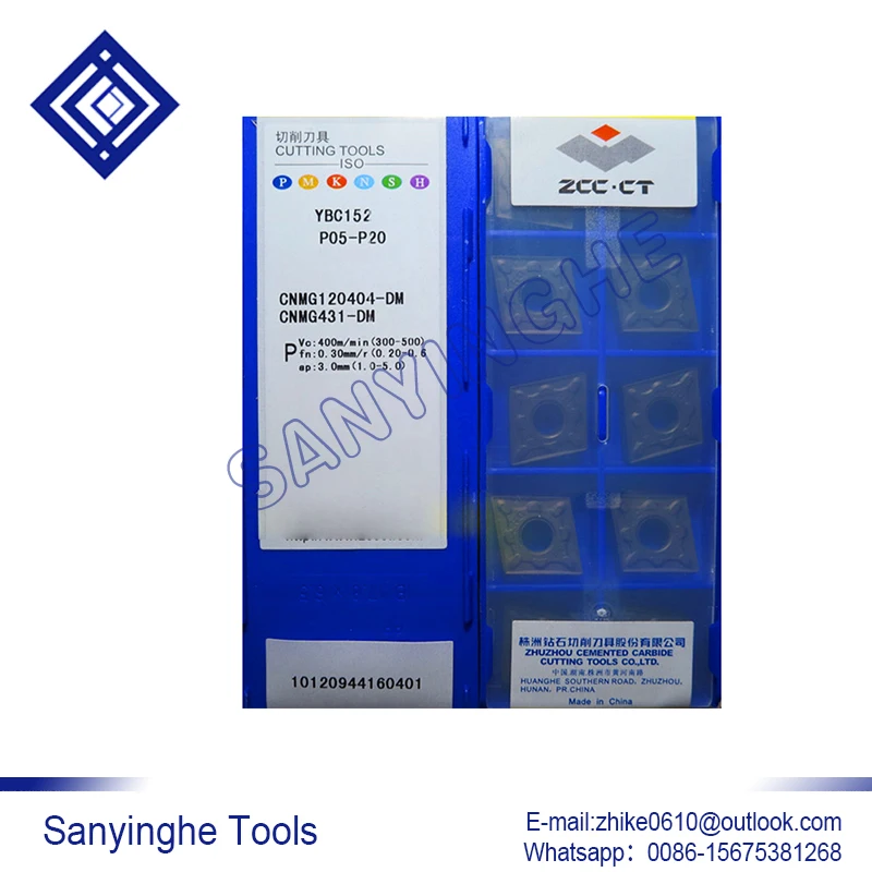 

10 шт./лот YBC152 CNMG120404-DM cnc карбидные Токарные вставки