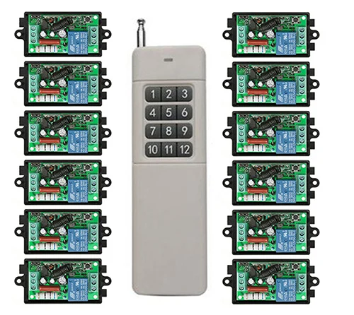 Беспроводной пульт дистанционного управления 3000 м в переменного тока 1 канал |