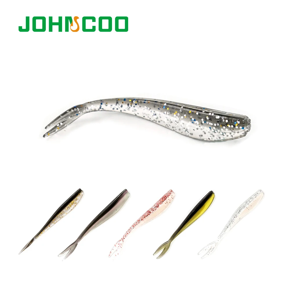 Два кольца в одном 12 шт./набор популярные мягкие рыболовные приманки 7 см 1 3 г