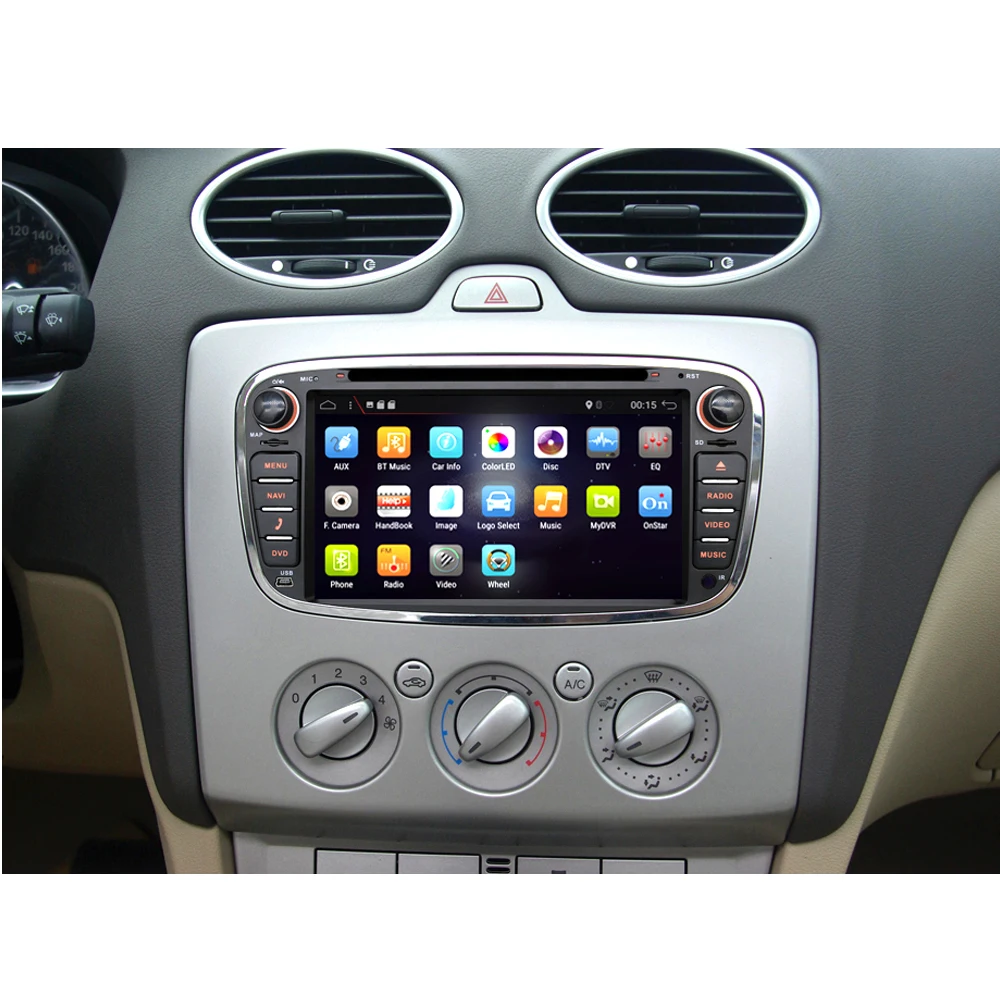 32G rom Автомагнитола для ford для focus mondeo 2din android 9,0 автомобильный dvd магнитола ТВ 3g 4G DAB OBD(опция