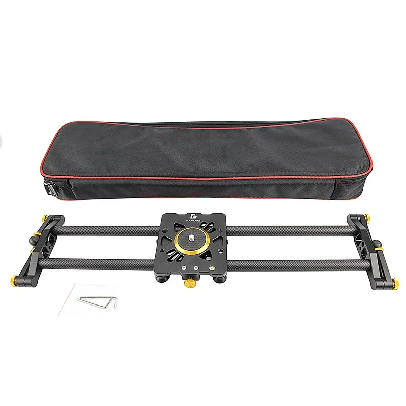 

2016 Portable Carbon fiber Slider DV DSLR Camera Slider Track 60cm 80cm 100cm Mini slider for HDV HDSLR GH4 5D3 D800