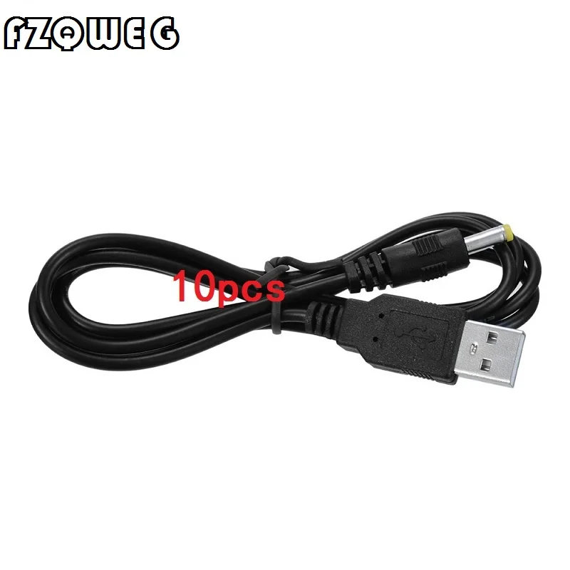 FZQWEG 10 PCSCable для PSP 1000 2000 3000 USB зарядный кабель DC 4 0x1 7 мм разъем 5 в питания
