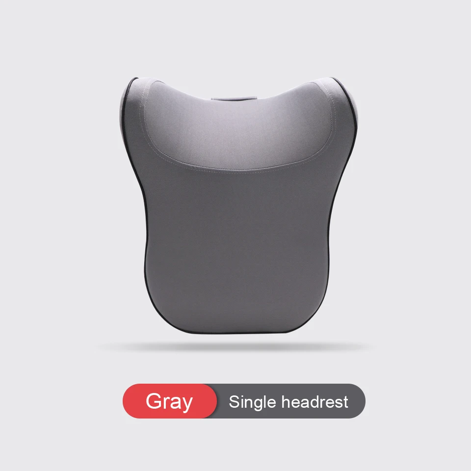 Gray pillow LOEN u-образная подушка для шеи с эффектом памяти поясничная поддержка для автомобиля подголовник массажная подушка дышащая износостойкая подушка для сиденья - Цвет: Gray pillow