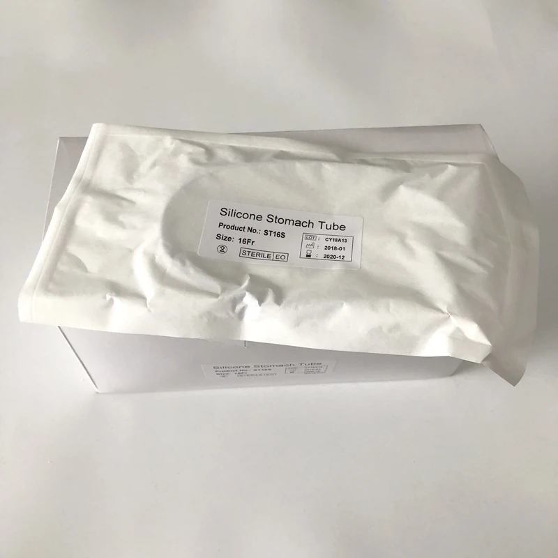 20 шт./лот медицинская силиконовая трубка для взрослых одноразовая кормления