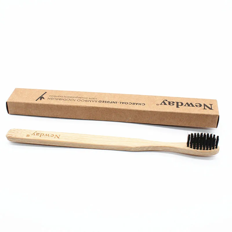 2 шт. Деревянные Зубные щётки с мягкой щетиной|toothbrush wood|wood toothbrushbamboo toothbrush wood |