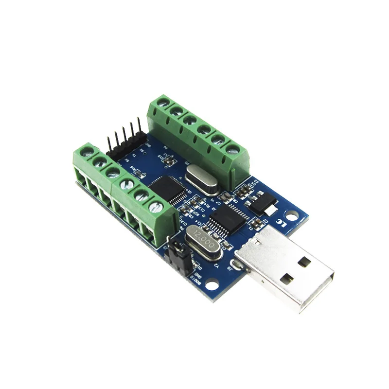 USB 10 канальный 12Bit AD Модуль сбора данных STM32 UART ADC модуль|Интегральные схемы| |