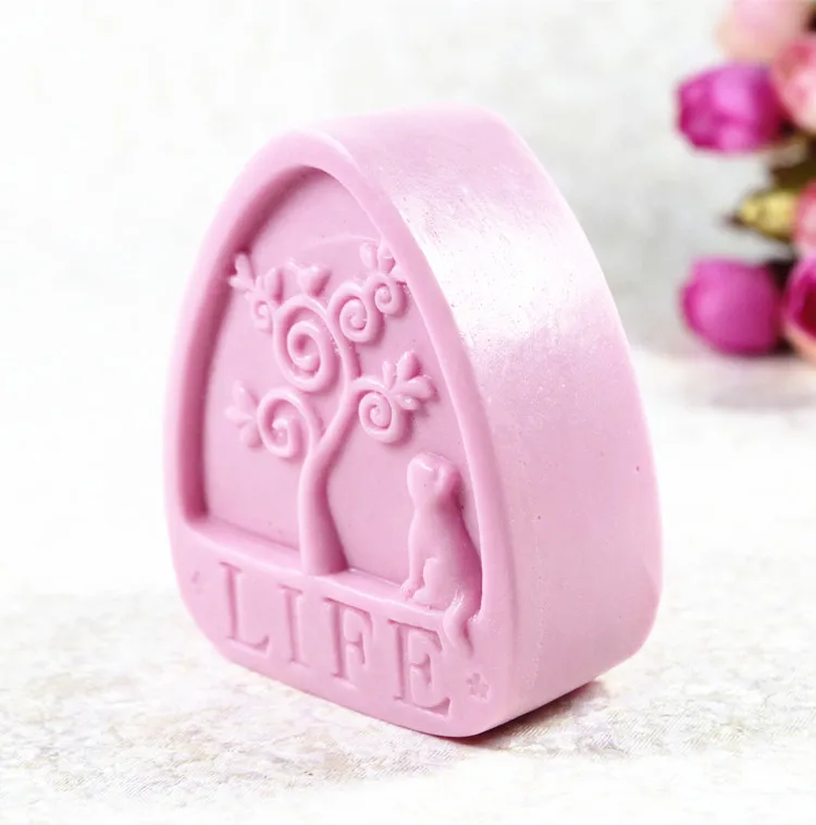 Фото Life форма дерева S482 ремесленное искусство, силиконовая 3D форма для мыла, ремесленные формы «сделай сам», формы для свечей ручной работы №3