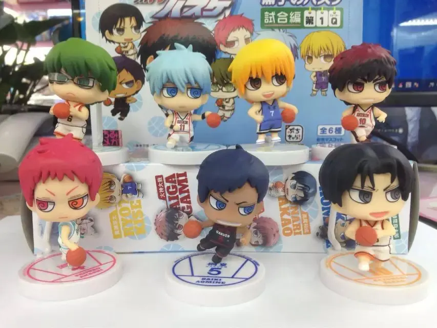 С розничной коробкой аниме Куроко Баскетбол Kuroko no Basuke издание 5 й ПВХ Фигурки tetsuya