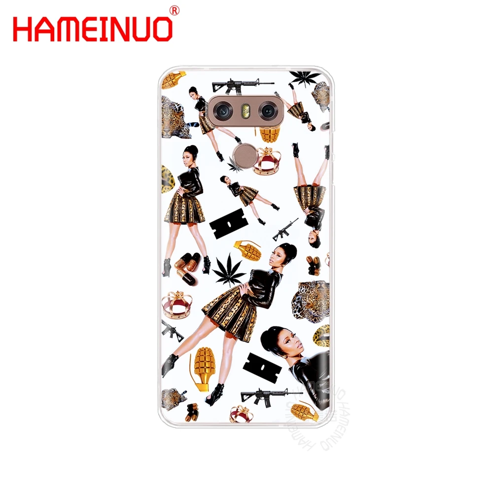 HAMEINUO Nicki Minaj Fashion Coque case phone cover for LG G6 G5 K10 M250N M250 2017 2016 | Мобильные телефоны и