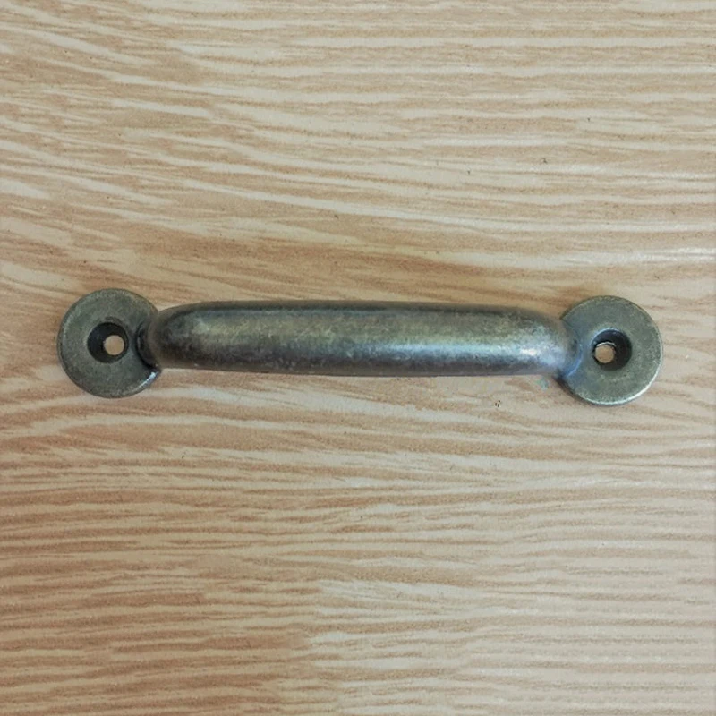 Antique Zinc Alloy Drawer Handle Vintage Wooden Box Cabinet Storage Retro Furniture Hardware Bronze Tone 90*17mm 1PC | Обустройство