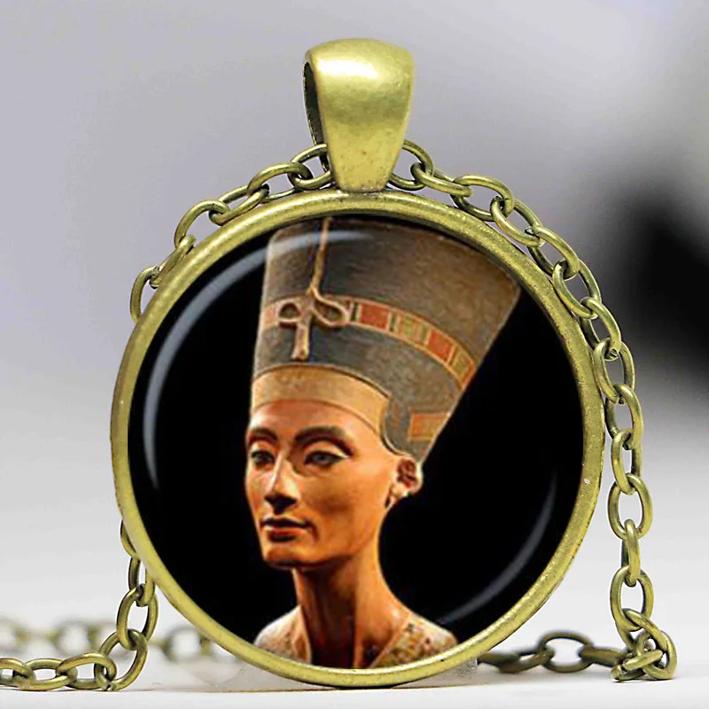 NEFERTITI кулон ювелирная цепочка с подвеской Нефертити Подарки для него ювелирные