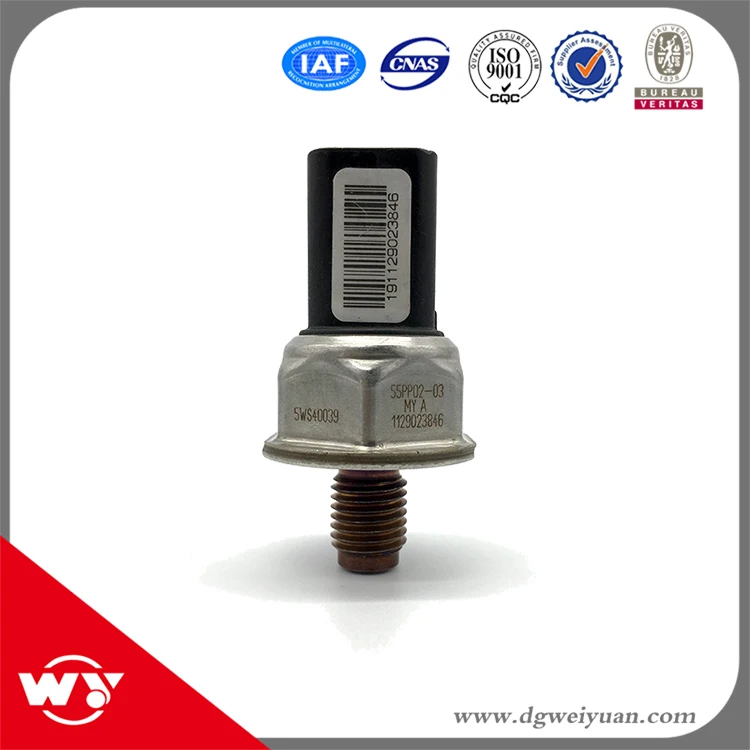 5 шт./лот подлинный датчик давления топлива 5WS40039 55PP02-03 для Ford Focus C-Max S-MAX Galaxy Mondeo Transit