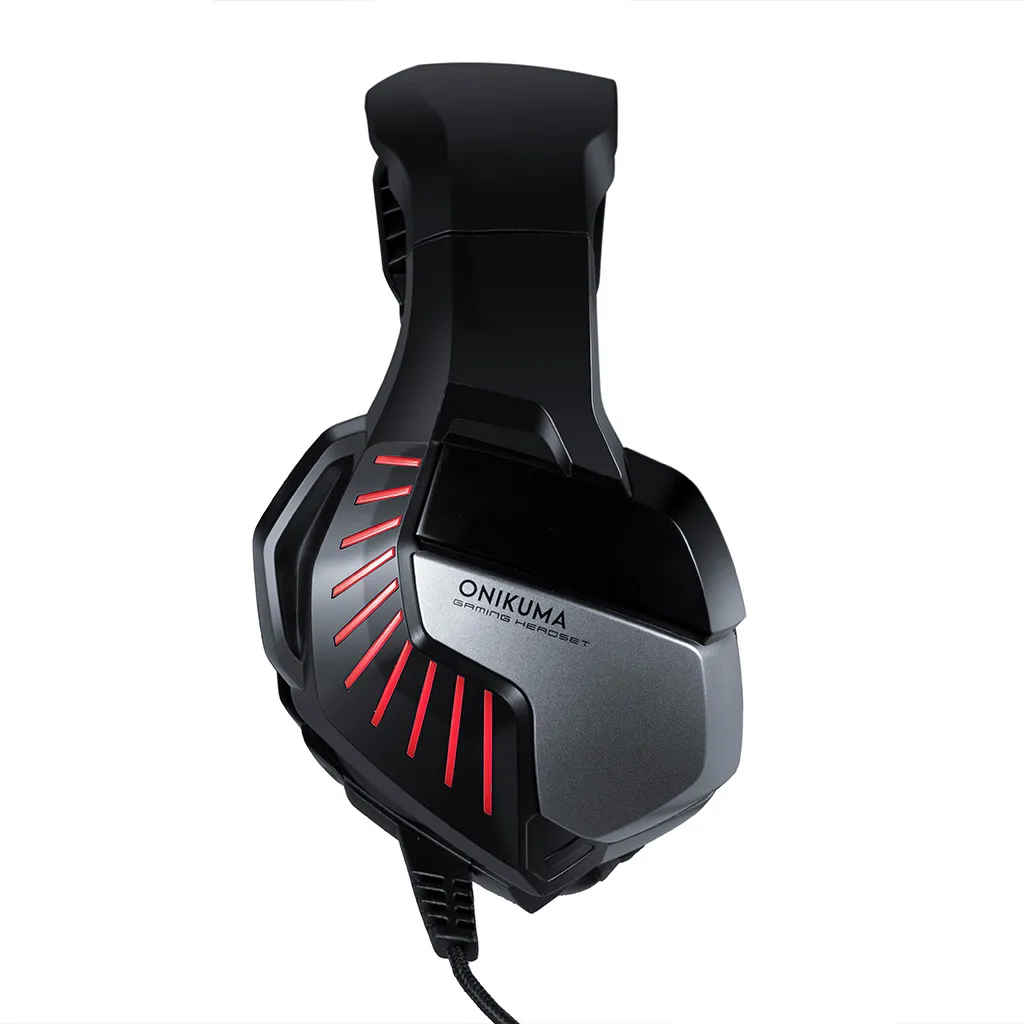 Onikuma K5 Pro Проводные шокирующие басовые Игровые наушники с микрофоном гарнитура