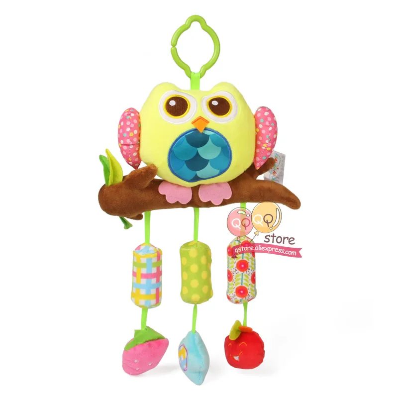 Happy Monkey Wind Chime возьмите с собой животных стилей детские кроватки коляска Мягкая Кровать Висячие колокольчики погремушки игрушки для детей подарок