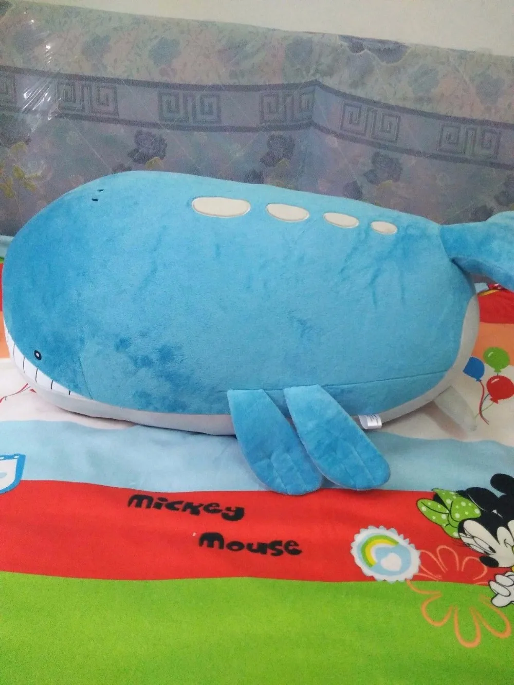 Новый Официальный Джамбо Wailord pokemon 24 дюйма плюшевая игрушка кукла большой