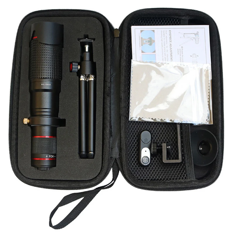 Универсальный объектив камеры мобильного телефона 36 раз телеобъектив для