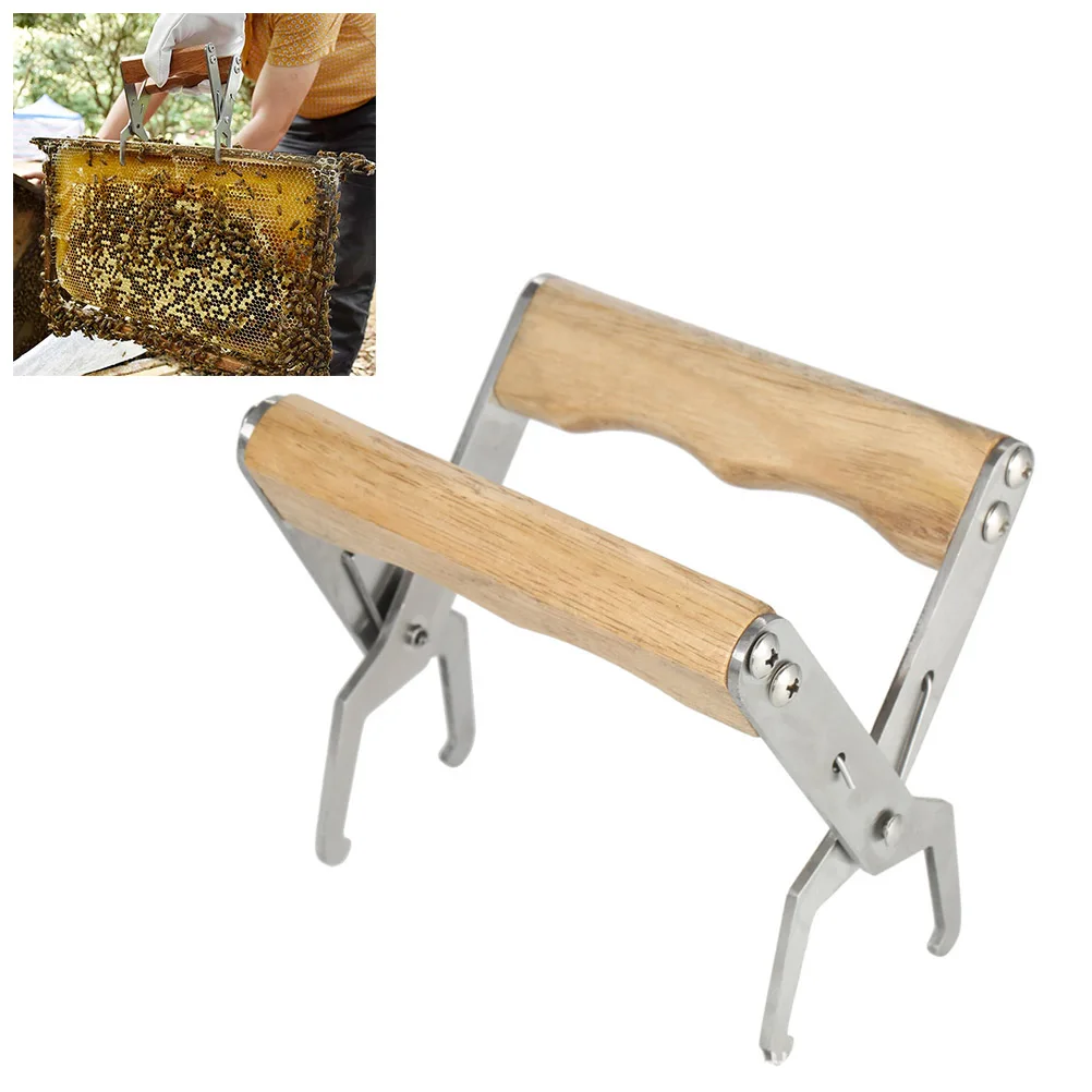 Рама из нержавеющей стали Gripper Beehive Frame Grip Protect Bee Sting Capture для