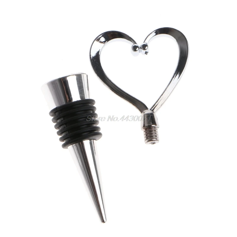 Элегантная закрученная винная пробка в форме сердца для бара Прямая поставка |