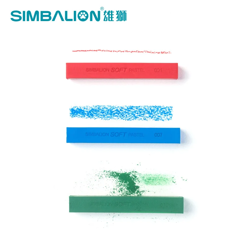 Simbalion мягкая масляная Пастельная SP 60 цветов мягкая Пастельная палочка Тонер-карандаш раскраска доска для граффити плакат школьные канцелярские принадлежности