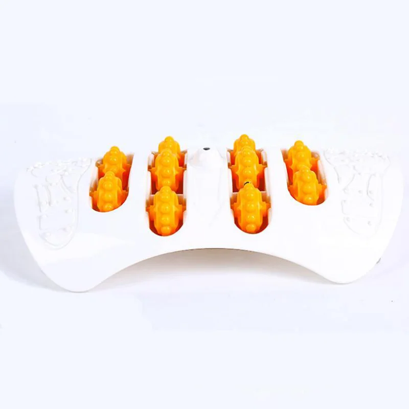 Roller-type plastic foot massage ABS anti-skid easy to clean portable massager |