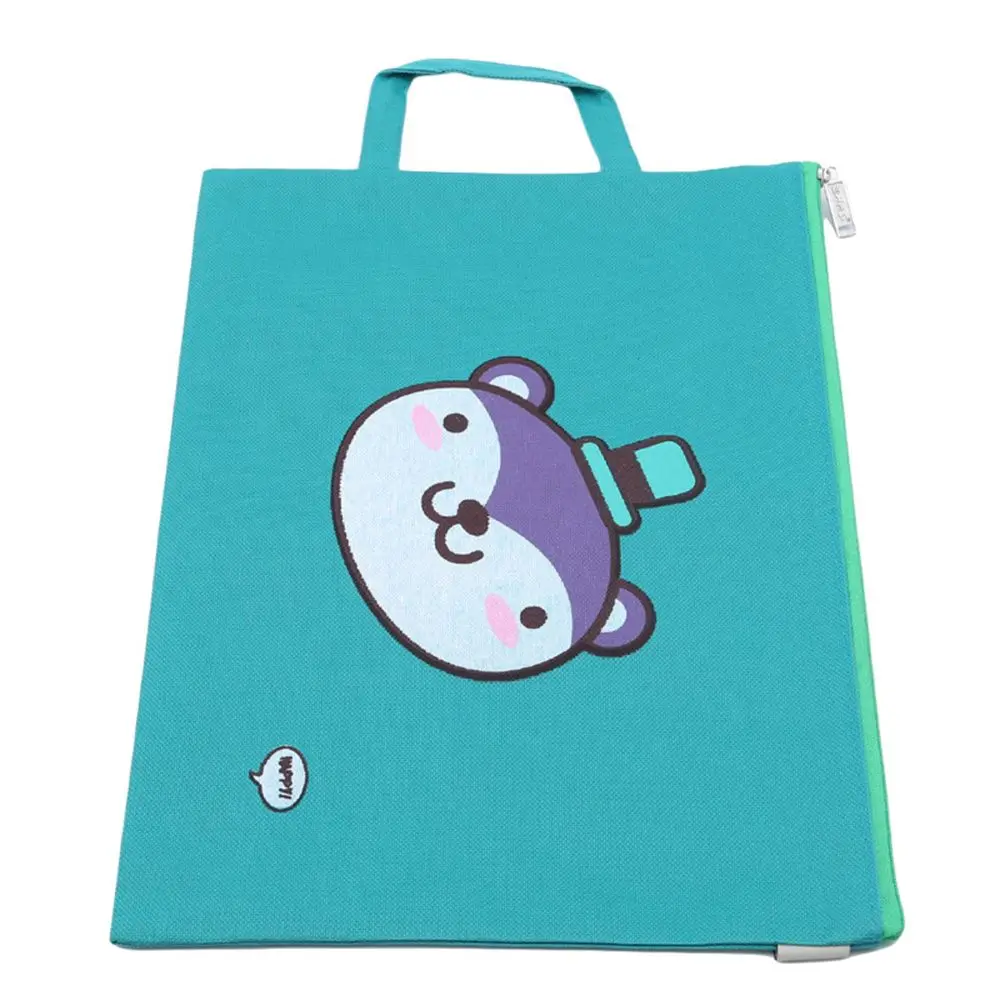 Мультяшная сумка для файлов Холщовая Сумка сумки тоуты вместительные школьные