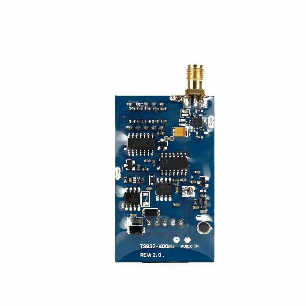 Новый Versio Бесплатная доставка TS832 5 8G 48CH 600mW 7 4 16V беспроводной AV Передатчик для