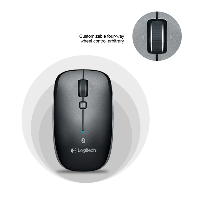 Мышь Logitech M557 беспроводная Bluetooth 1000DPI 2 4 ГГц | Компьютеры и офис