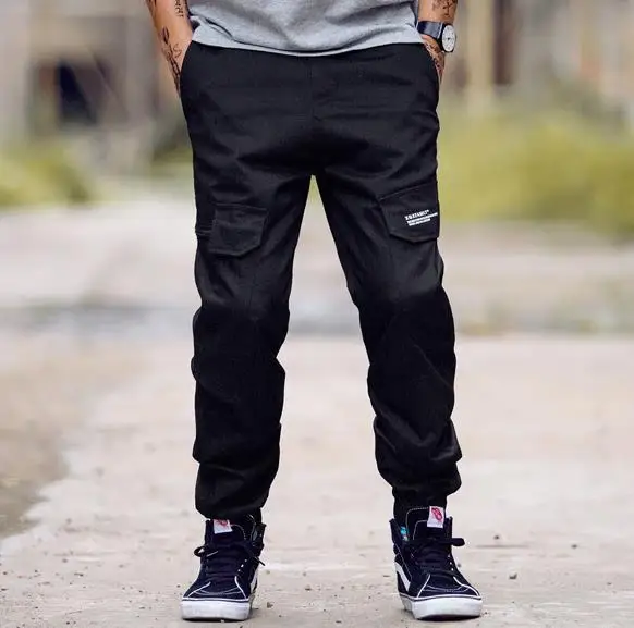 Хип Уличная Для Мужчин's джоггеры с камуфляжным принтом брюки для девочек 2019