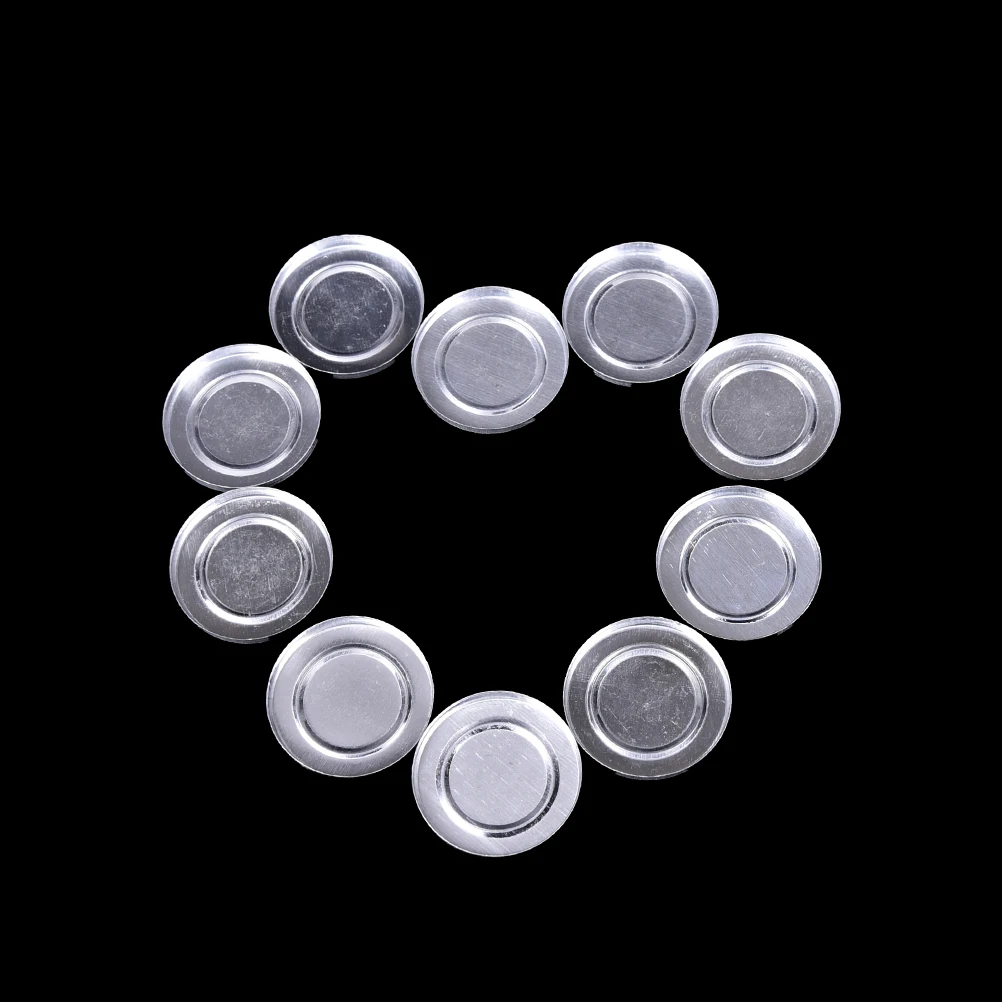 10Pcs 26.5mm Empty Aluminum Cases DIY Cosmetic Pans For Eyeshadow Makeup Tool Fashion Container Palette Case | Красота и здоровье