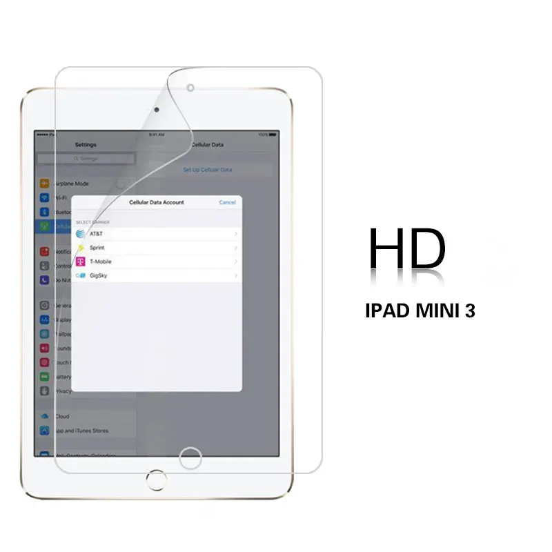 Глянцевая Прозрачная HD пленка для APPLE Iphone Ipad Mini 3 4 A1538 A1550 A1599 A1600 7,9 Матовая Антибликовая Защитная пленка для экрана