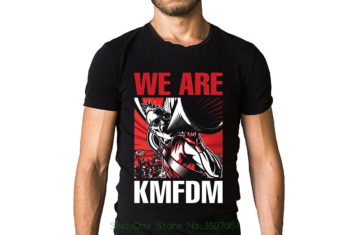 Бесплатная доставка Летняя мода Kmfdm немецкая промышленная группа мы 2014 альбом
