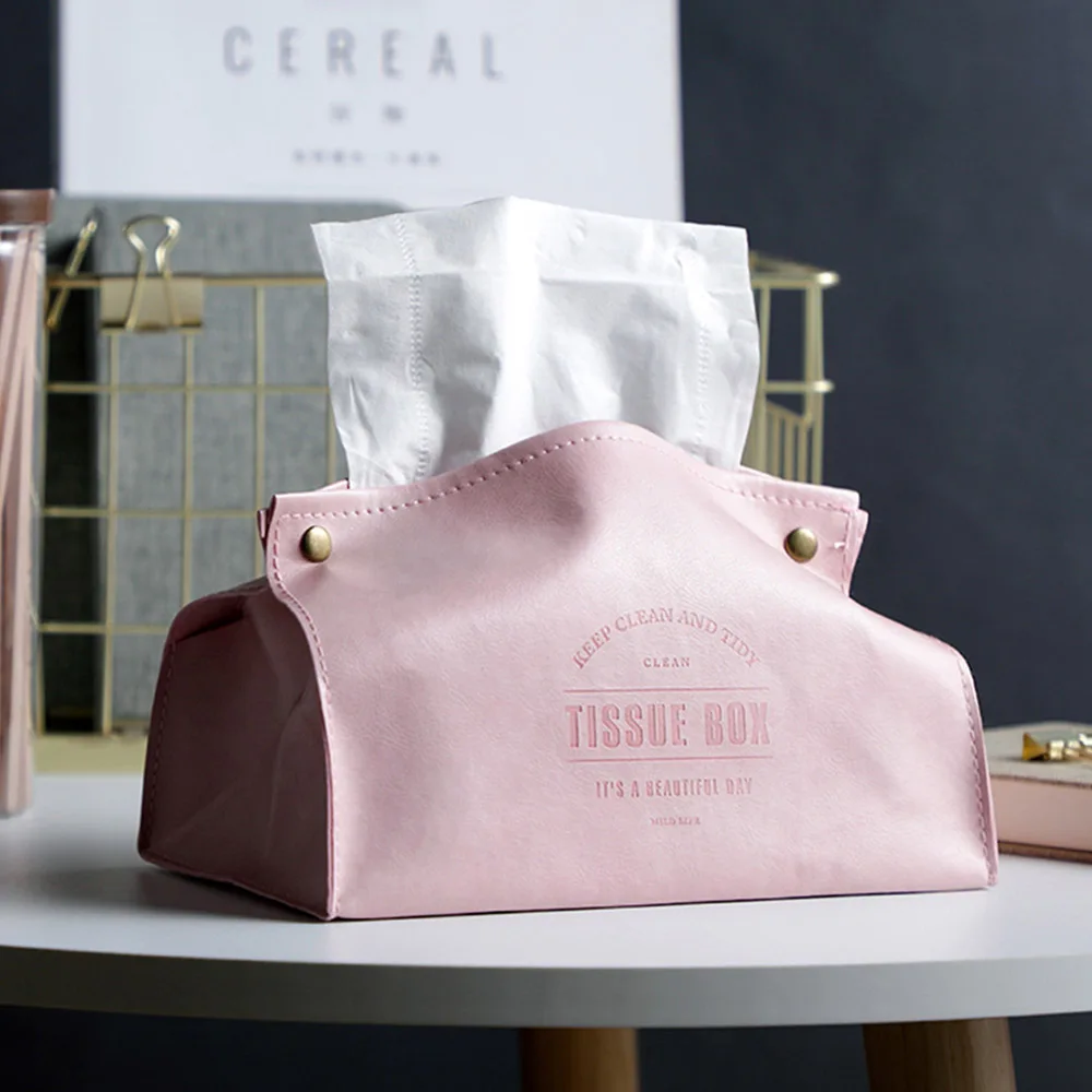 1 шт. органайзер для салфеток из ПУ кожи | Дом и сад