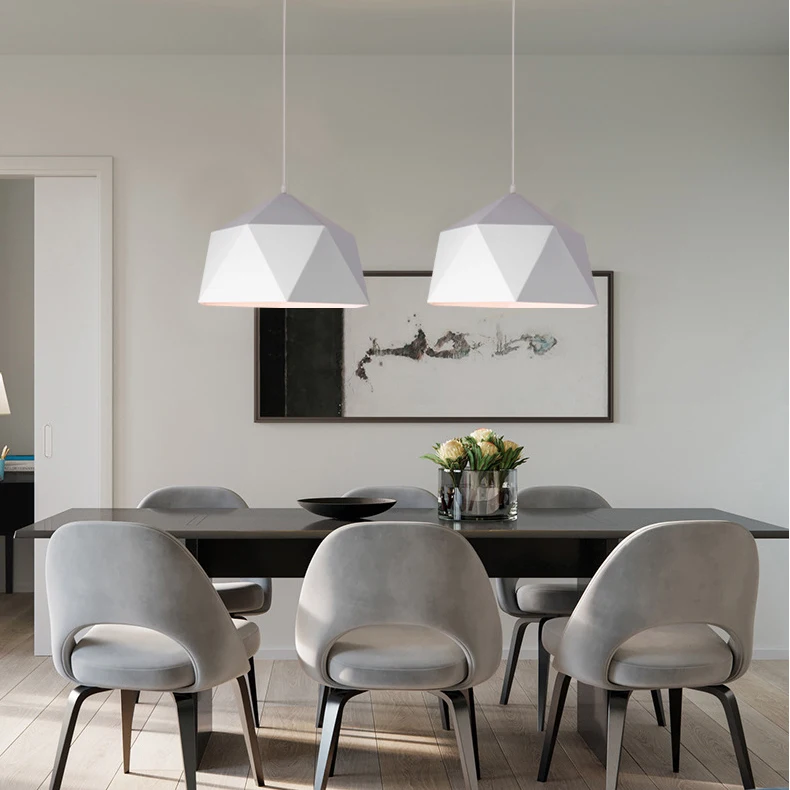 Modern LED Loft Industrial Pendant Light for Restaurant/Cafe/Bar/Home Fashion Metal hanging lamp E27 Bulbs AC110-240V | Лампы и
