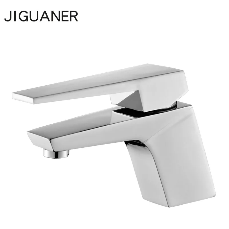 JIGUANER высокое качество холодной и горячей Ванная комната Ванна смеситель Одной