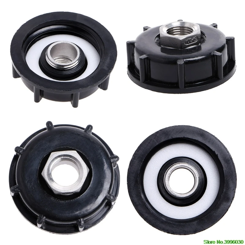 

275-330 Gallon IBC Tote Tank Drain Adapter Garden Hose 2" Female To 3/4" Female