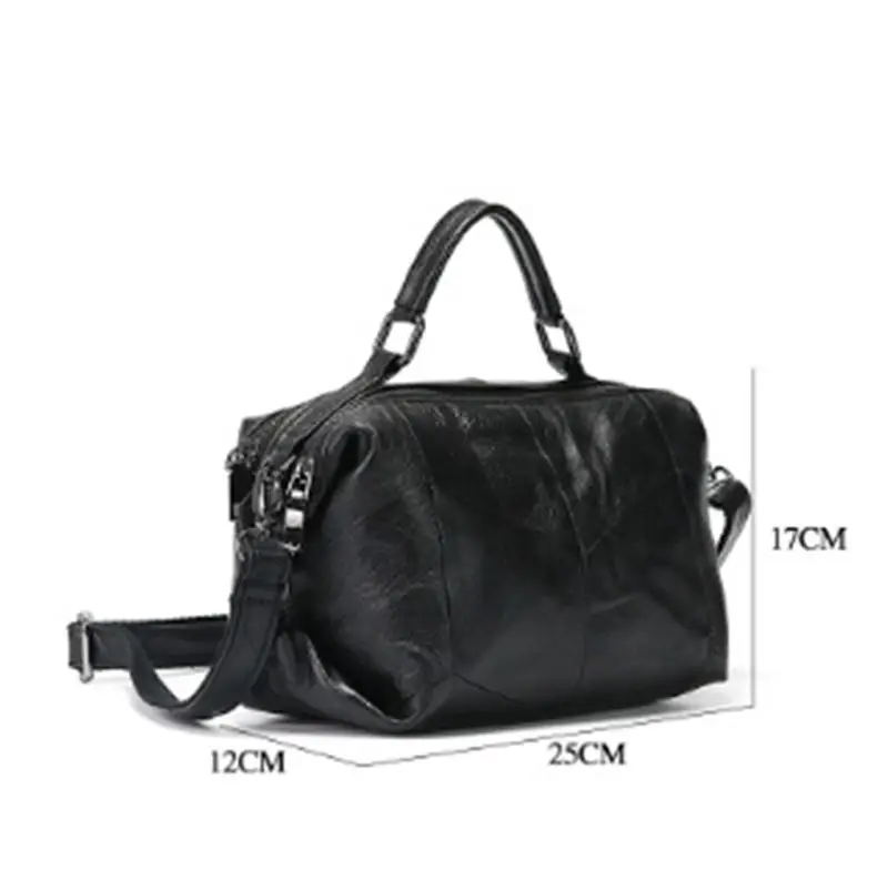 2018 большие классические сумки через плечо женские из натуральной кожи женская