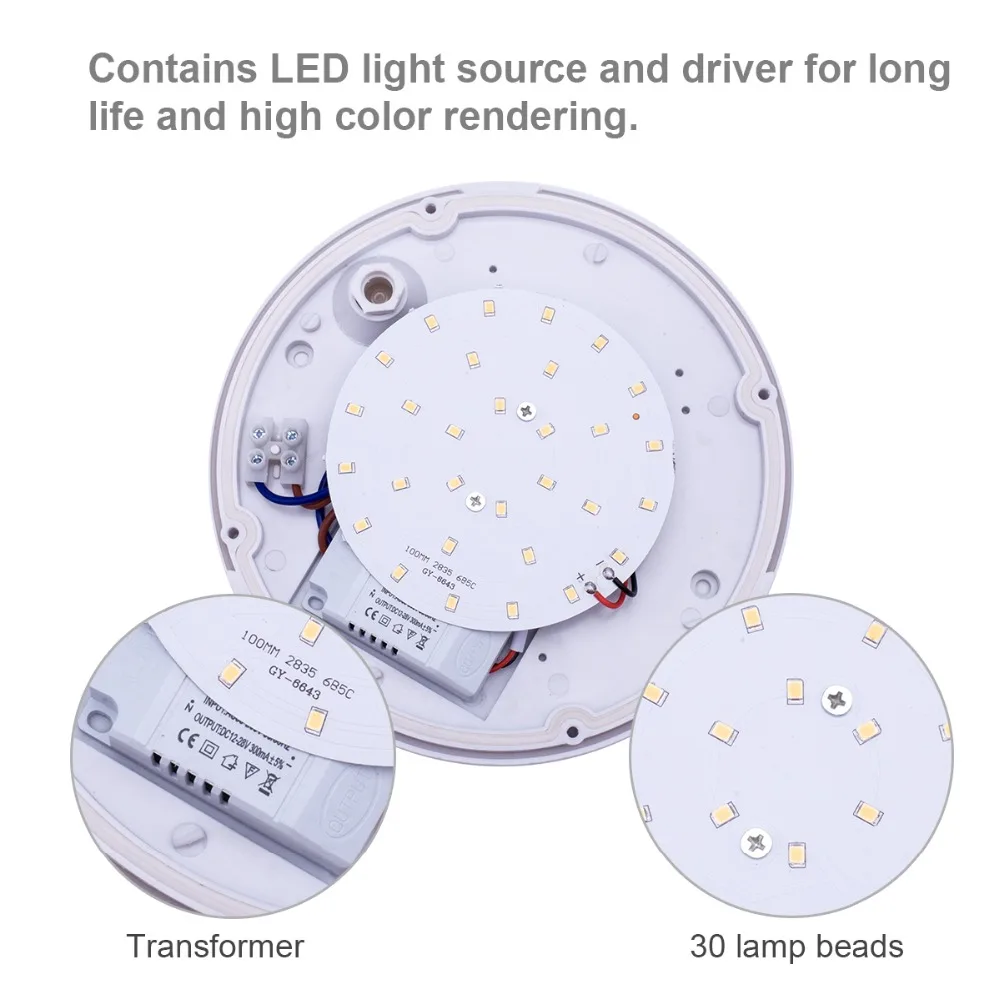 Creative Wall Light Outdoor Waterproof Lamp Villa Garden Aisle Balcony Lawn Courtyard Front Door | Освещение