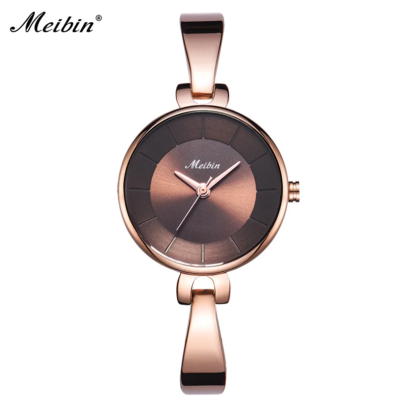 

MEIBIN Women's Watch Fashion Luxury Bracelet Stainless Steel Ladies Watch Women Reloj Mujer Female Clock 2019 montre femme Gift