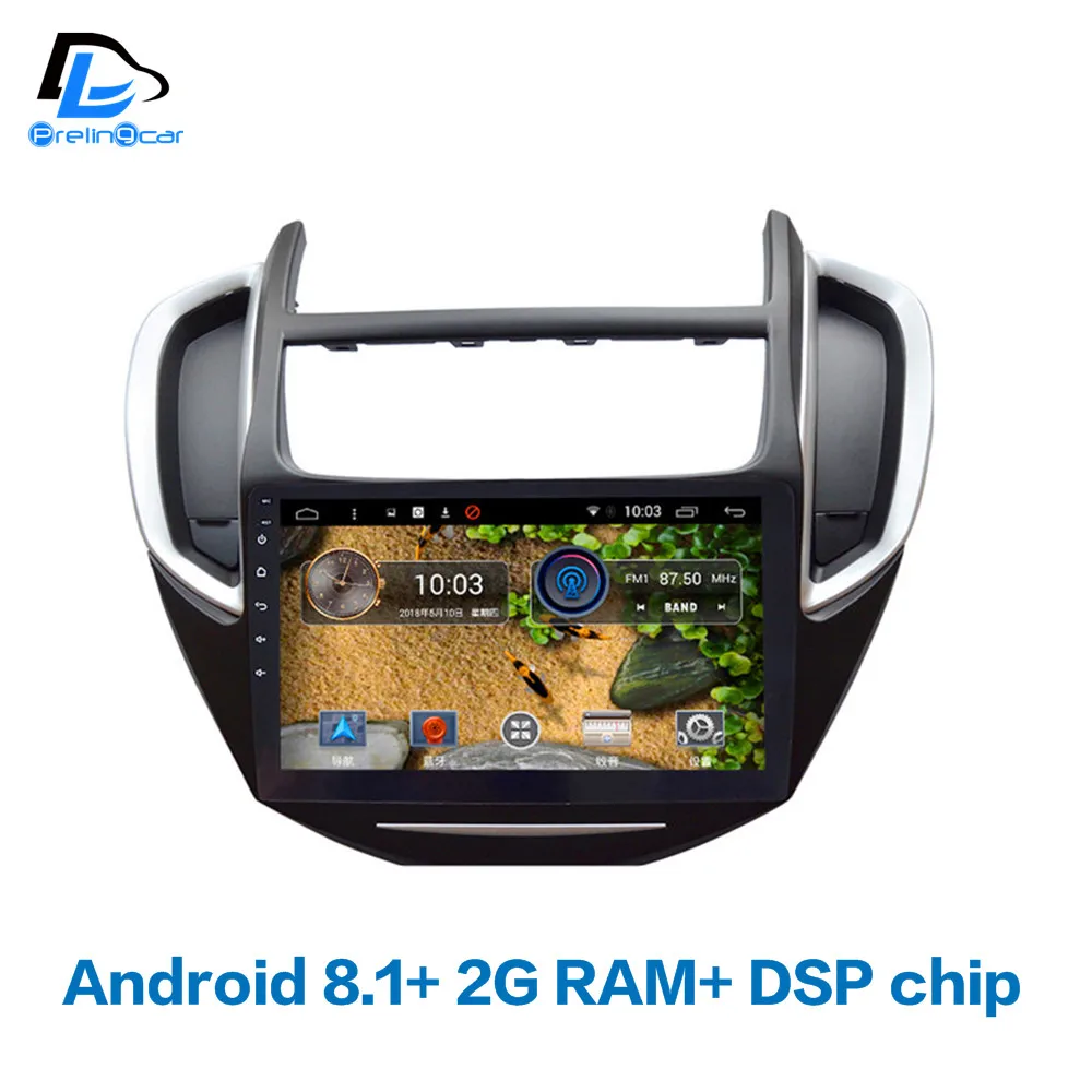 4G LTE Android 8 1 Автомобильный gps мультимедийный Видео Радио плеер в тире для Chevrolet Trax