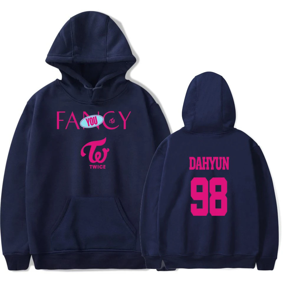 Новые модные мужские худи с принтом теплые Harajuku Свободные женские DAHYUN 98 для