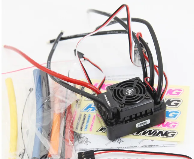 Контроллер скорости Hobbywing EZRUN водонепроницаемый WP SC8 120A бесщеточный ESC T-образный