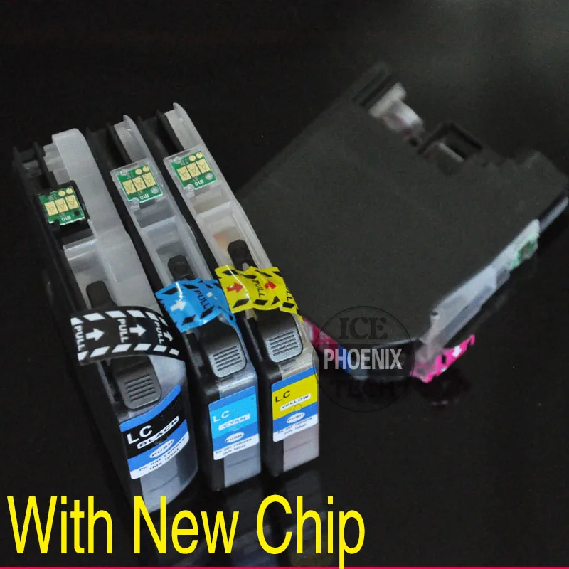 С чипом LC223 чернильный картридж для brother LC221 европейского принтера LC223|ink cartridge|printer