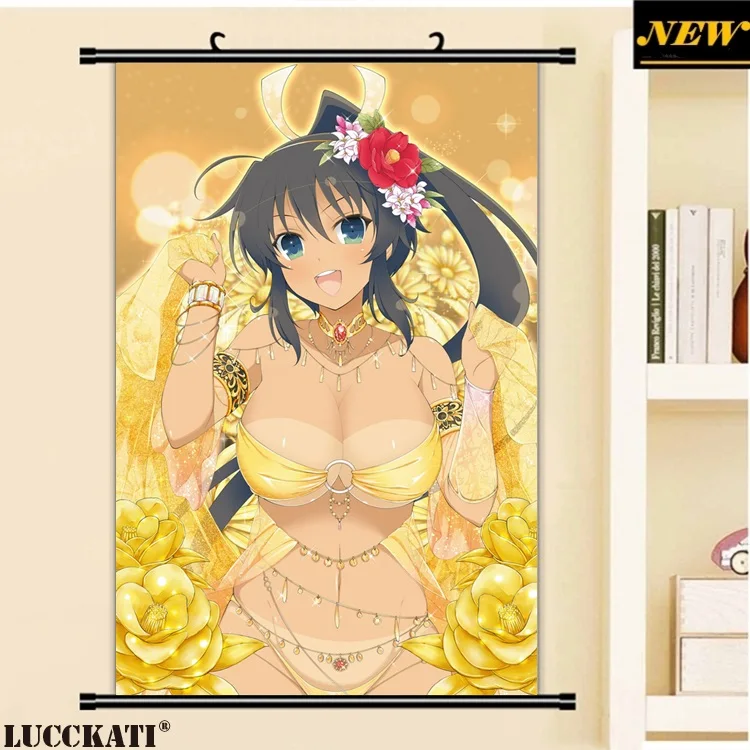 40X60 см Senran Kagura Burst новые волнистые игры, сексуальные лоли, игрушки, мультфильм, аниме, настенные фотообои плакат в рулоне, холст, живопись