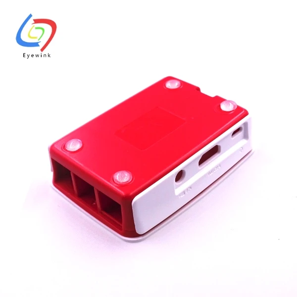 Чехол для PI3 Raspberry PI 3 model B + plus красно-белый АБС-пластик | Электронные компоненты и