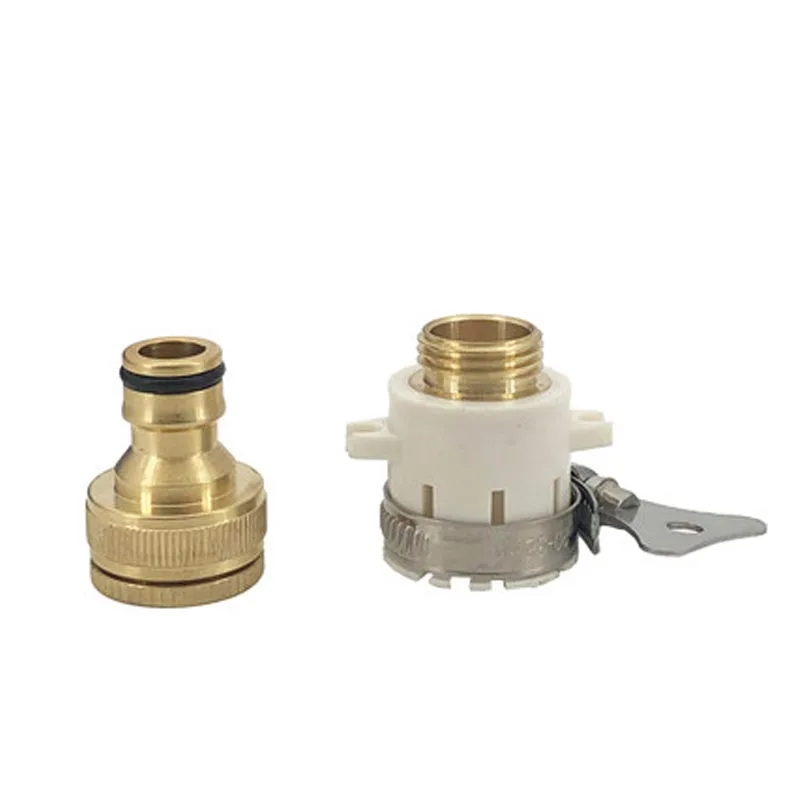Universal connector Для садового шланга расширяемый 25-100 футов волшебный садовый шланг гибкий высокого давления автомобильный ороситель шланг для орошения сада - Цвет: Universal connector