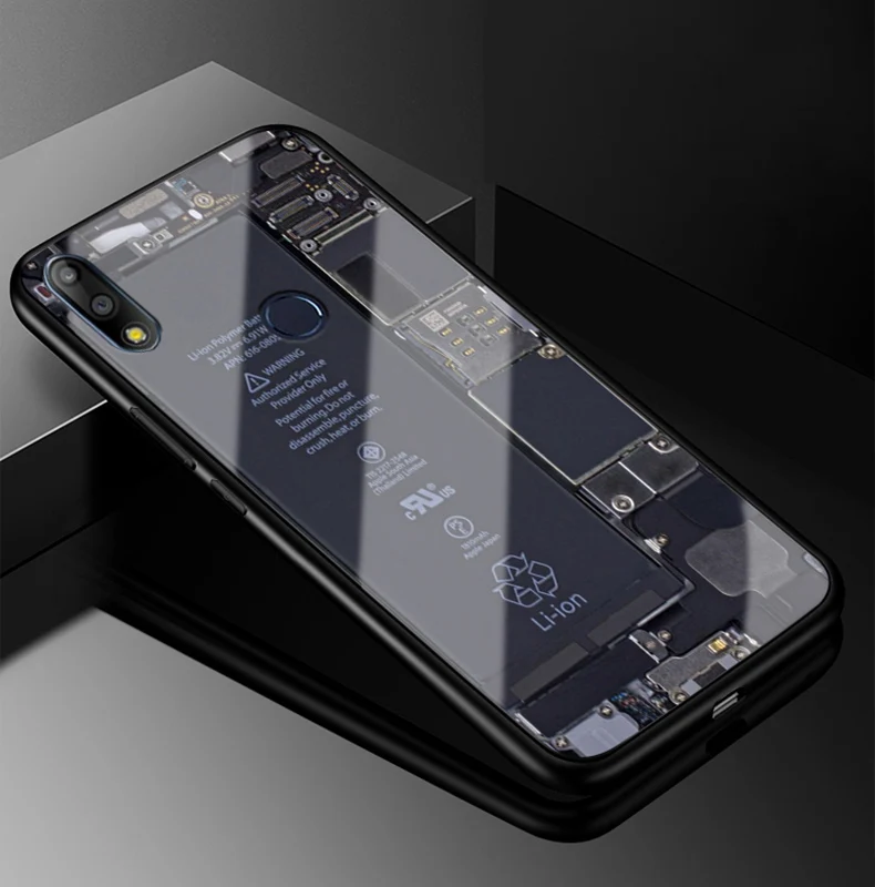 Чехол GFAITH для Asus Zenfone Max Pro M2 ZB631KL, дизайнерский силиконовый чехол из закаленного стекла для Max Pro M1 ZB601KL ZB602KL
